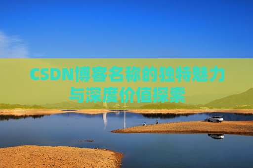 CSDN博客名称的独特魅力与深度价值探索